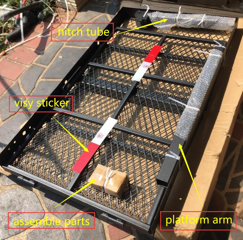 Hitch Mount Wheelchair Scooter Carrier TowBar Mobility Luggage Rack W