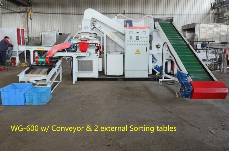 Enerpat - Wire Granulator WG-600, Copper Cable Recycling Machine, Brand New