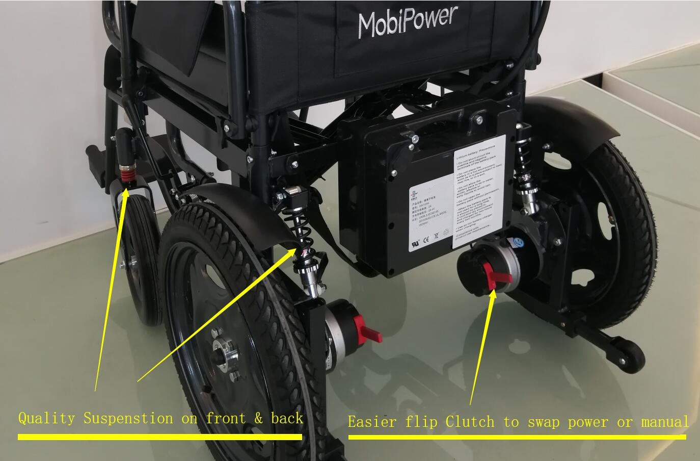 Foldable Electric Powered Wheelchair MP-680