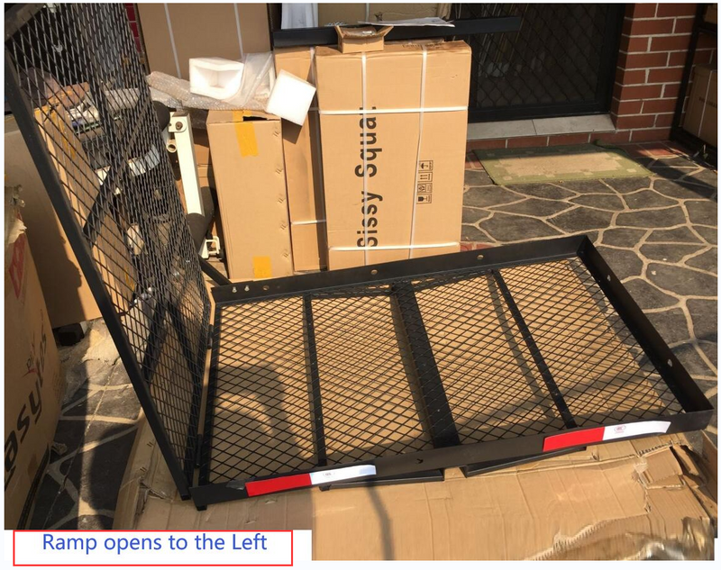 Hitch Mount Wheelchair Scooter Carrier TowBar Mobility Luggage Rack W