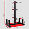Olympic Weight Plate Barbell Storage Tree Rack Holder Home Gym Fitness Φ50mm
