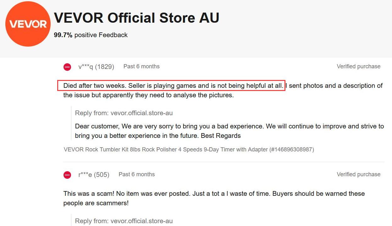Reviews for vevor