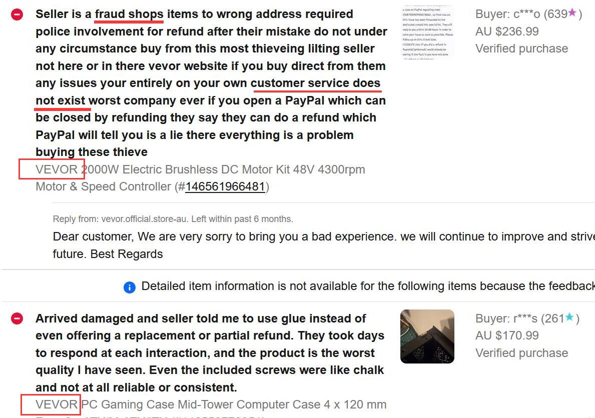 Reviews for vevor