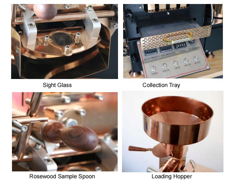 2KG LPG Coffee Bean DRUM* Roaster, Roasting Machine