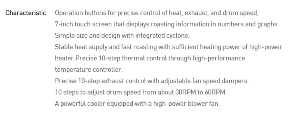 500g Electric Coffee Roaster, Roasting Machine, DRUM bean roaster